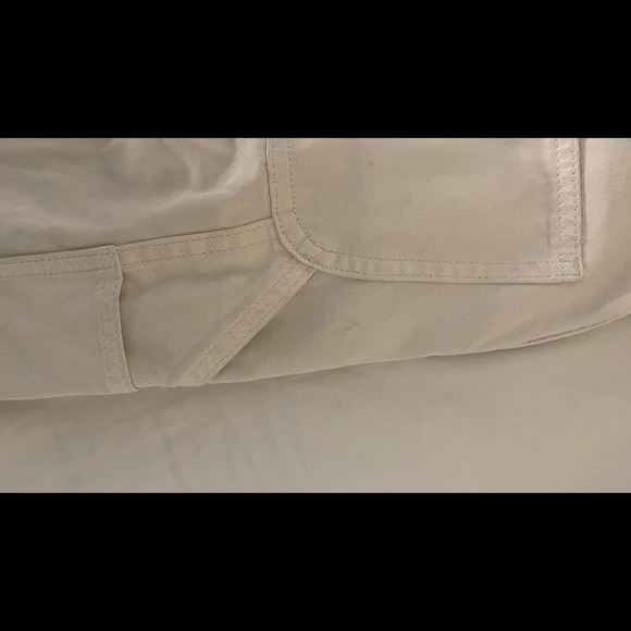 Brandy Melville Cream/White Tammy Cargo Pants - Picture 4 of 6